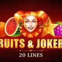 Fruits and Jokers 20 Lines